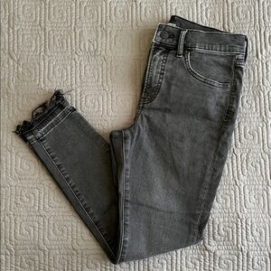 Express Charcol Ankle Jeans for Women